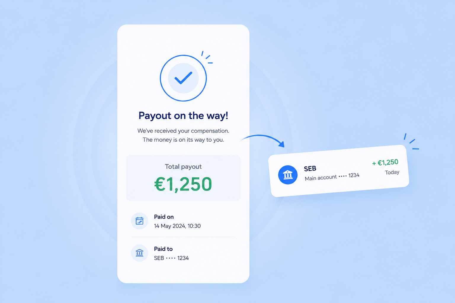 We make it easy to get what you are owed